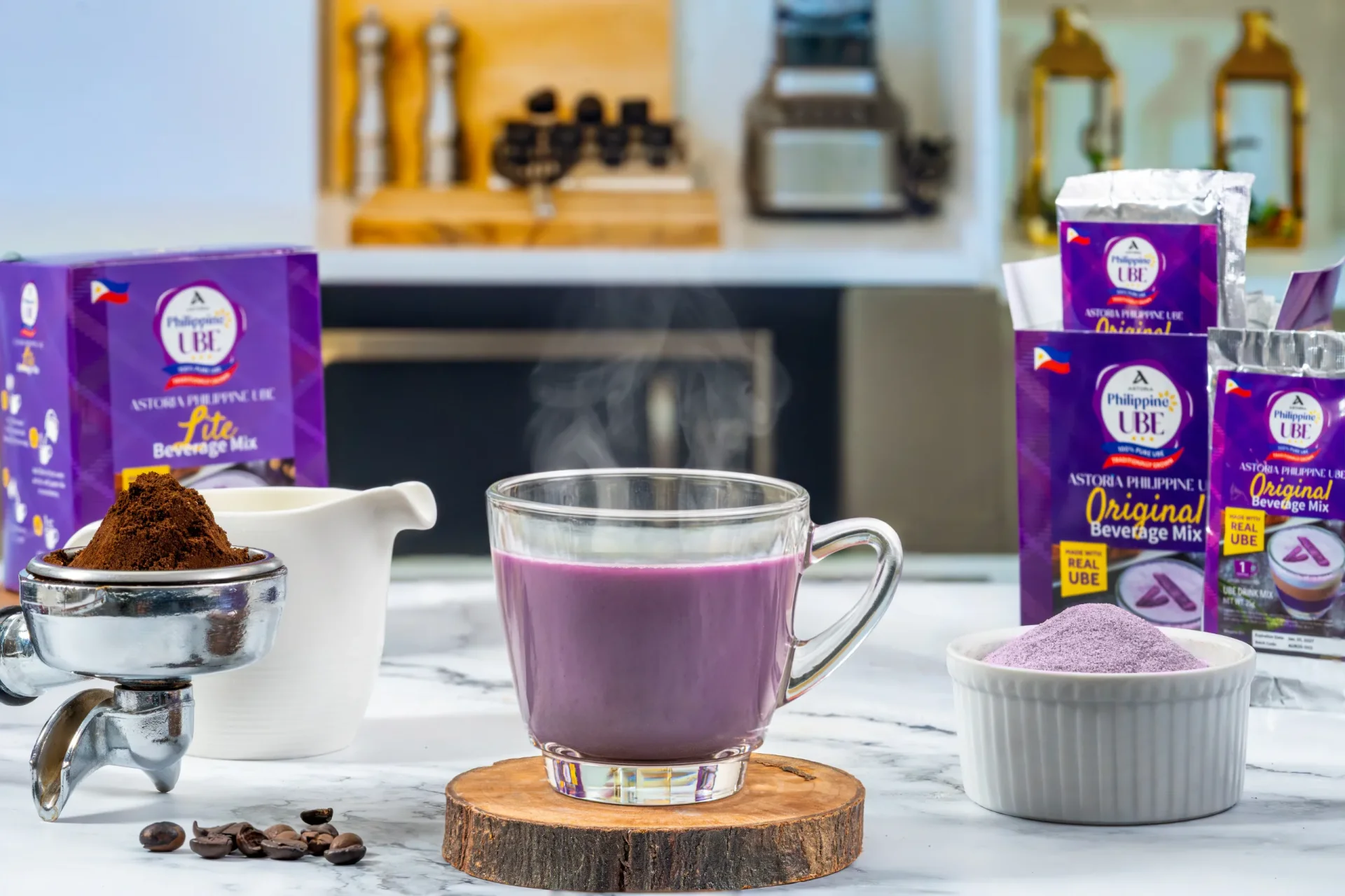 Ube Beverage Mix Preparation Guide
